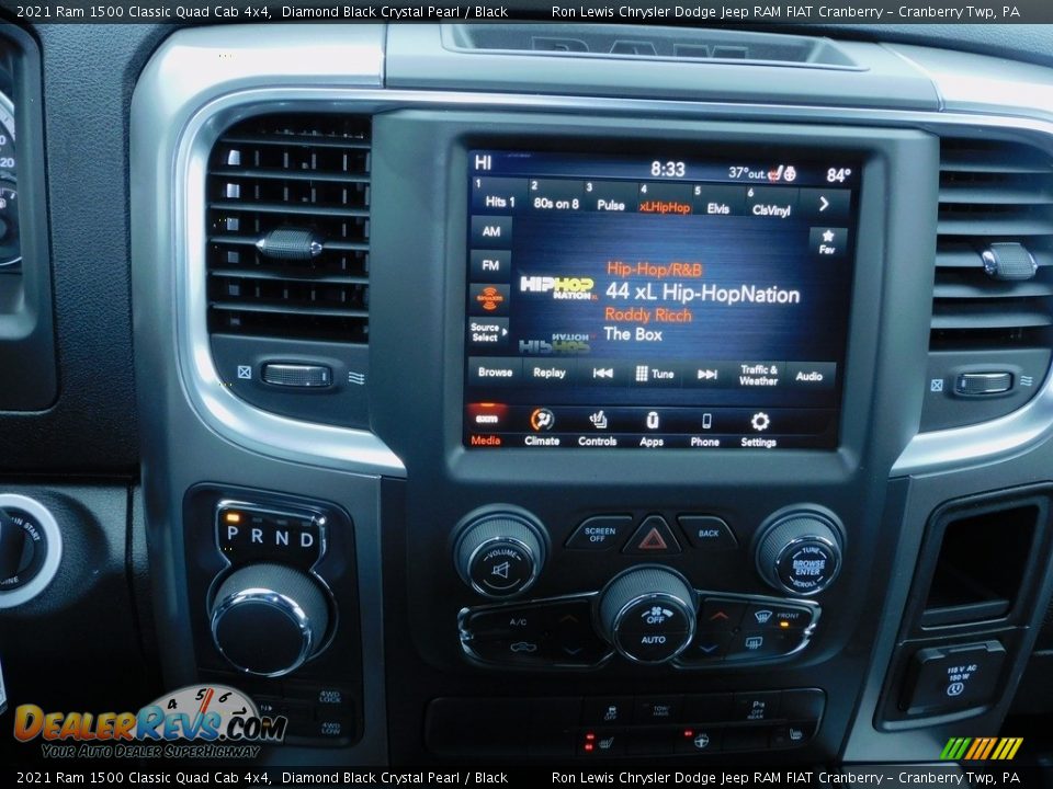 2021 Ram 1500 Classic Quad Cab 4x4 Diamond Black Crystal Pearl / Black Photo #15