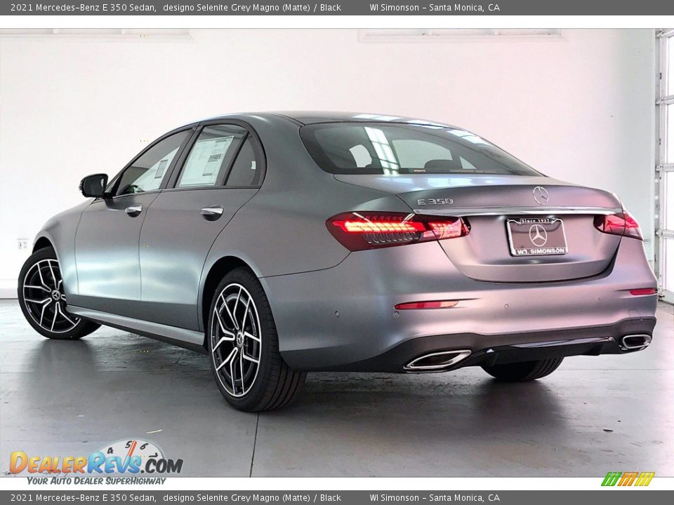 2021 Mercedes-Benz E 350 Sedan designo Selenite Grey Magno (Matte) / Black Photo #2