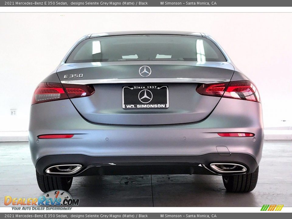 2021 Mercedes-Benz E 350 Sedan designo Selenite Grey Magno (Matte) / Black Photo #3