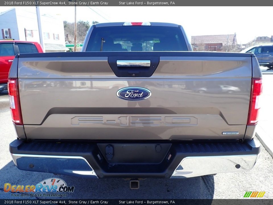 2018 Ford F150 XLT SuperCrew 4x4 Stone Gray / Earth Gray Photo #4