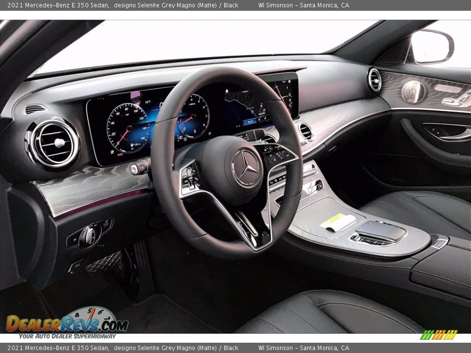 2021 Mercedes-Benz E 350 Sedan designo Selenite Grey Magno (Matte) / Black Photo #4