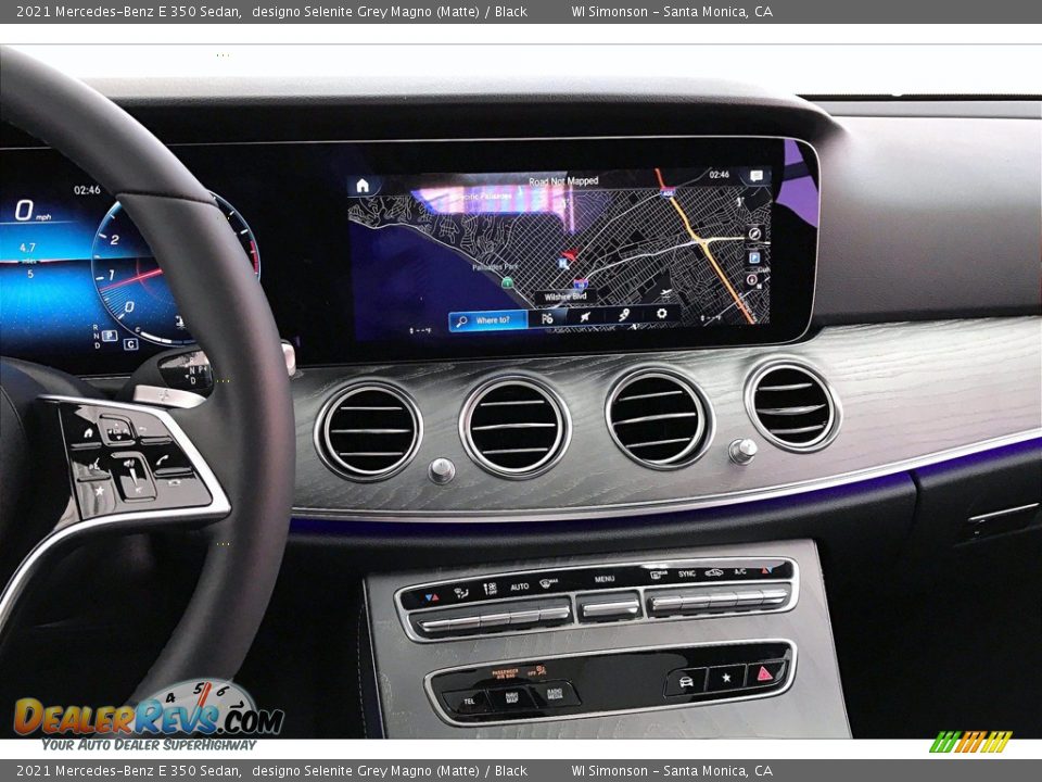 2021 Mercedes-Benz E 350 Sedan designo Selenite Grey Magno (Matte) / Black Photo #6