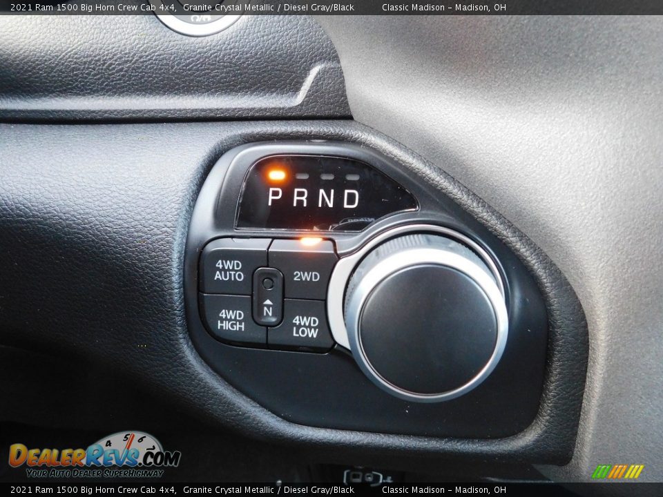 2021 Ram 1500 Big Horn Crew Cab 4x4 Shifter Photo #7