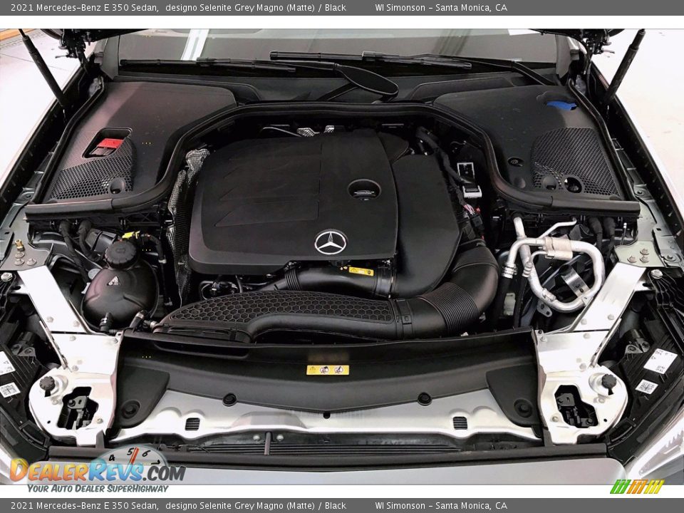 2021 Mercedes-Benz E 350 Sedan designo Selenite Grey Magno (Matte) / Black Photo #8