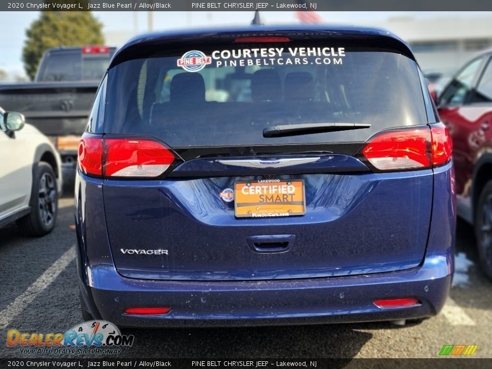 2020 Chrysler Voyager L Jazz Blue Pearl / Alloy/Black Photo #4