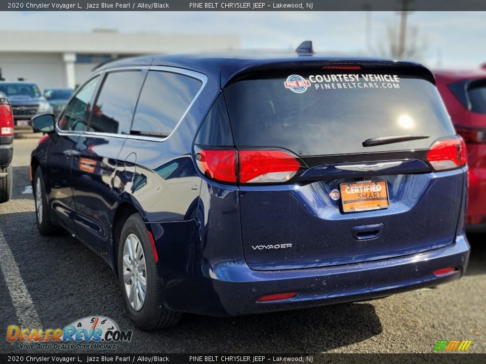 2020 Chrysler Voyager L Jazz Blue Pearl / Alloy/Black Photo #5