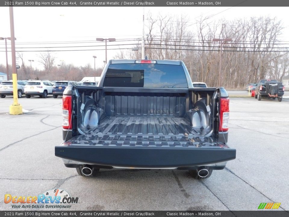 2021 Ram 1500 Big Horn Crew Cab 4x4 Granite Crystal Metallic / Diesel Gray/Black Photo #13