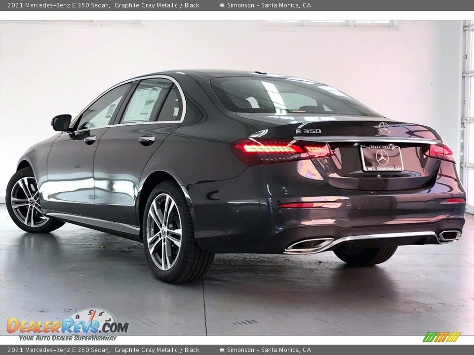 2021 Mercedes-Benz E 350 Sedan Graphite Gray Metallic / Black Photo #2