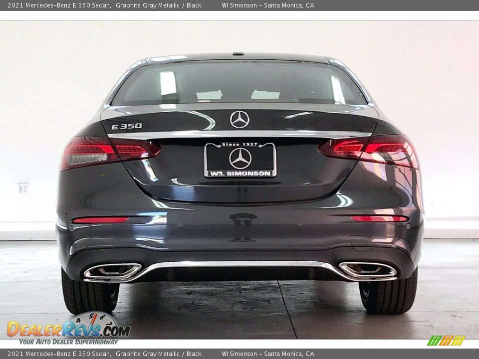 2021 Mercedes-Benz E 350 Sedan Graphite Gray Metallic / Black Photo #3