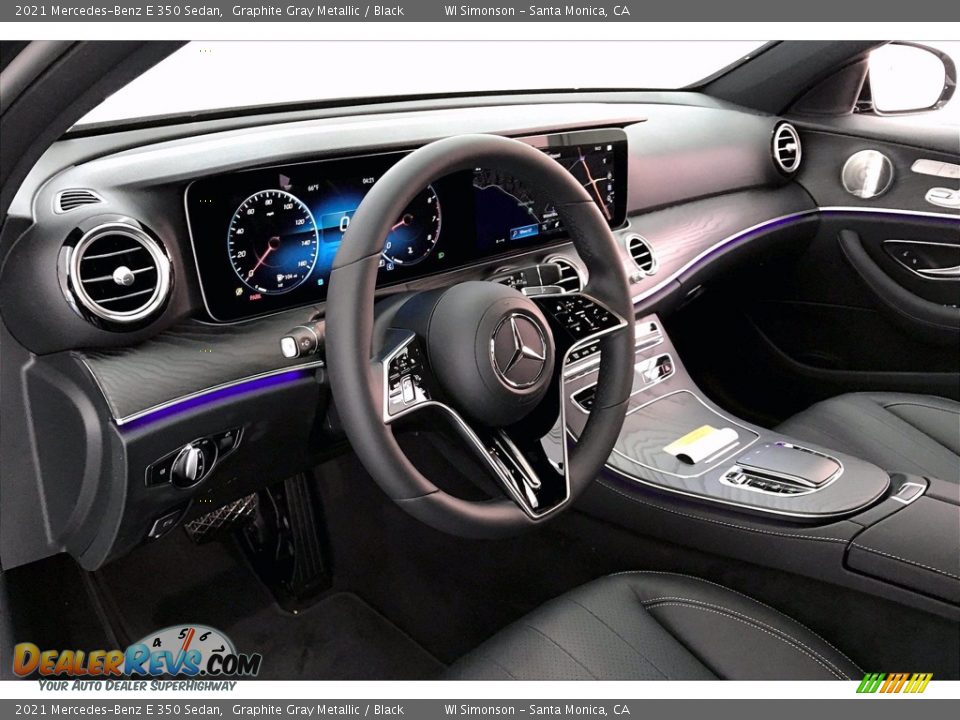 2021 Mercedes-Benz E 350 Sedan Graphite Gray Metallic / Black Photo #4