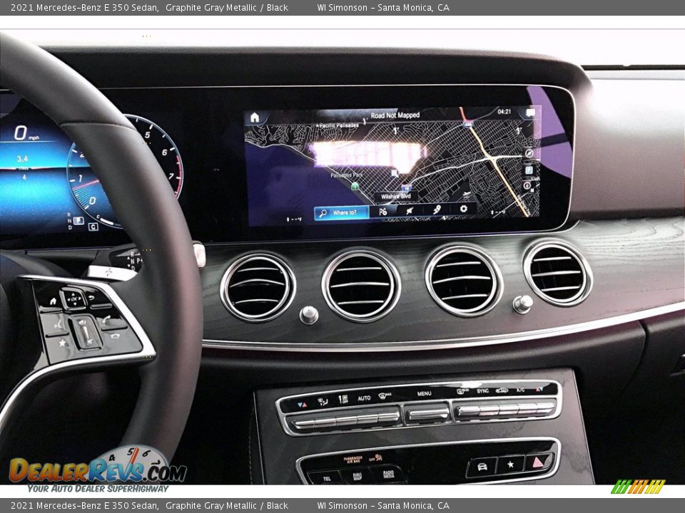 2021 Mercedes-Benz E 350 Sedan Graphite Gray Metallic / Black Photo #6