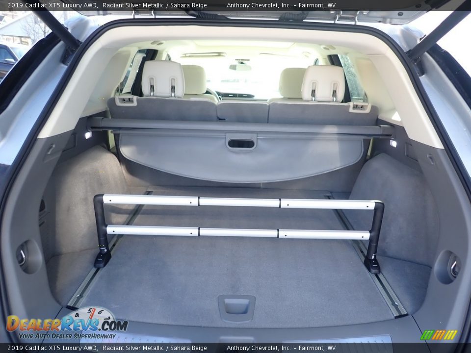 2019 Cadillac XT5 Luxury AWD Radiant Silver Metallic / Sahara Beige Photo #7