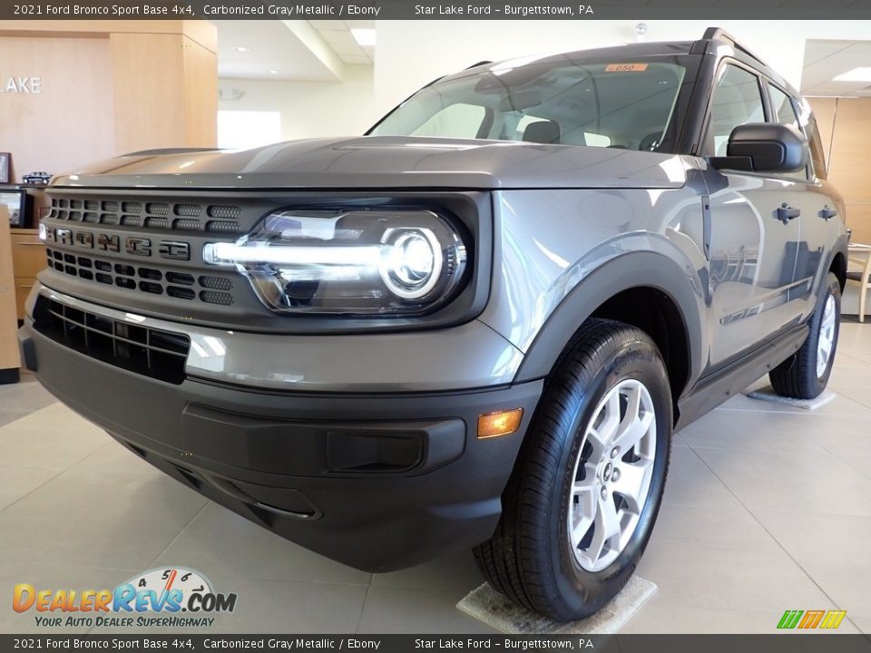 2021 Ford Bronco Sport Base 4x4 Carbonized Gray Metallic / Ebony Photo #1