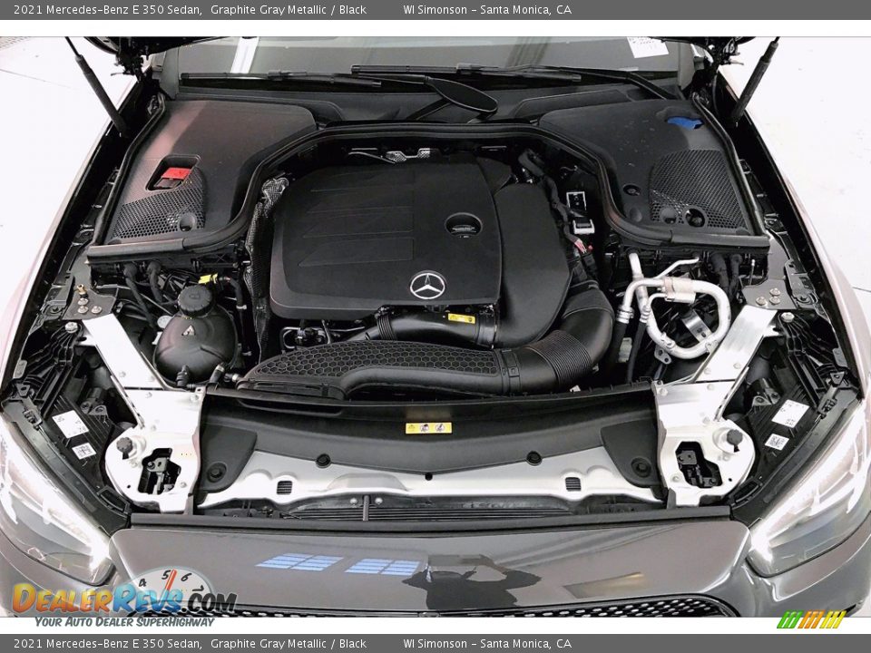 2021 Mercedes-Benz E 350 Sedan Graphite Gray Metallic / Black Photo #8