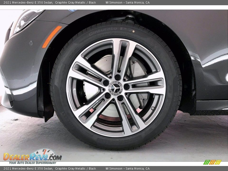 2021 Mercedes-Benz E 350 Sedan Graphite Gray Metallic / Black Photo #9