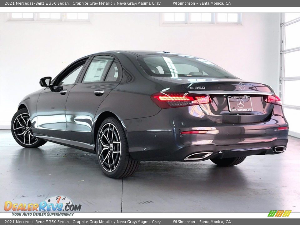 2021 Mercedes-Benz E 350 Sedan Graphite Gray Metallic / Neva Gray/Magma Gray Photo #2