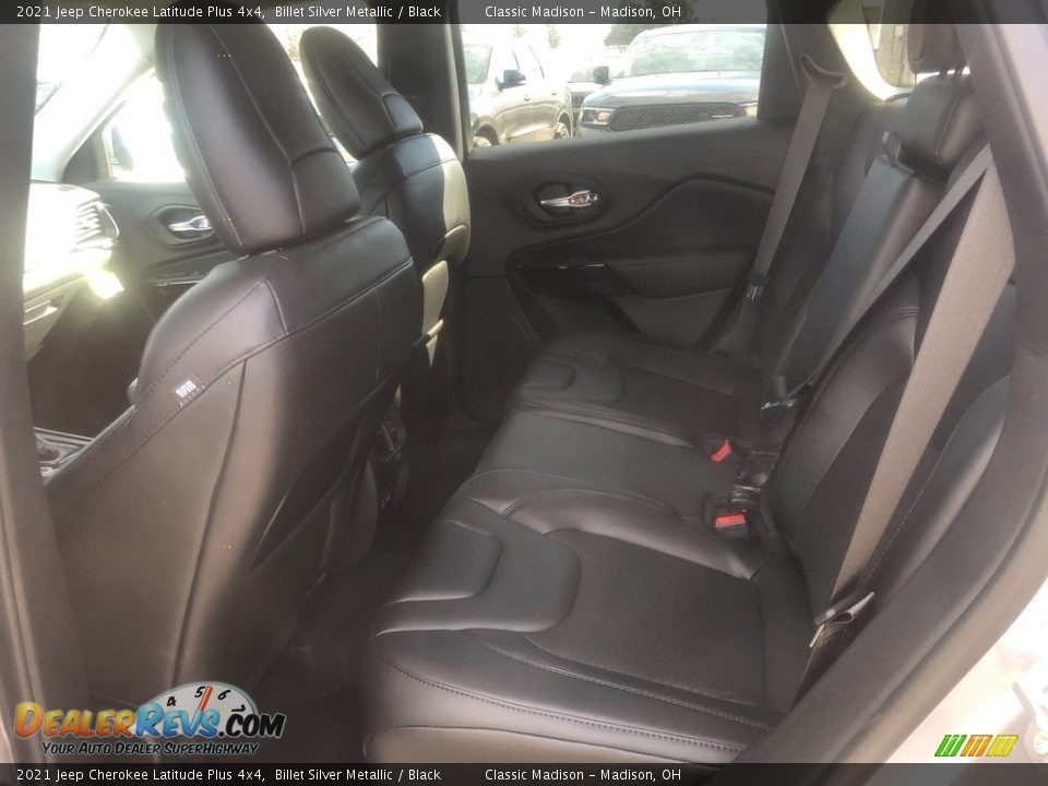 2021 Jeep Cherokee Latitude Plus 4x4 Billet Silver Metallic / Black Photo #3