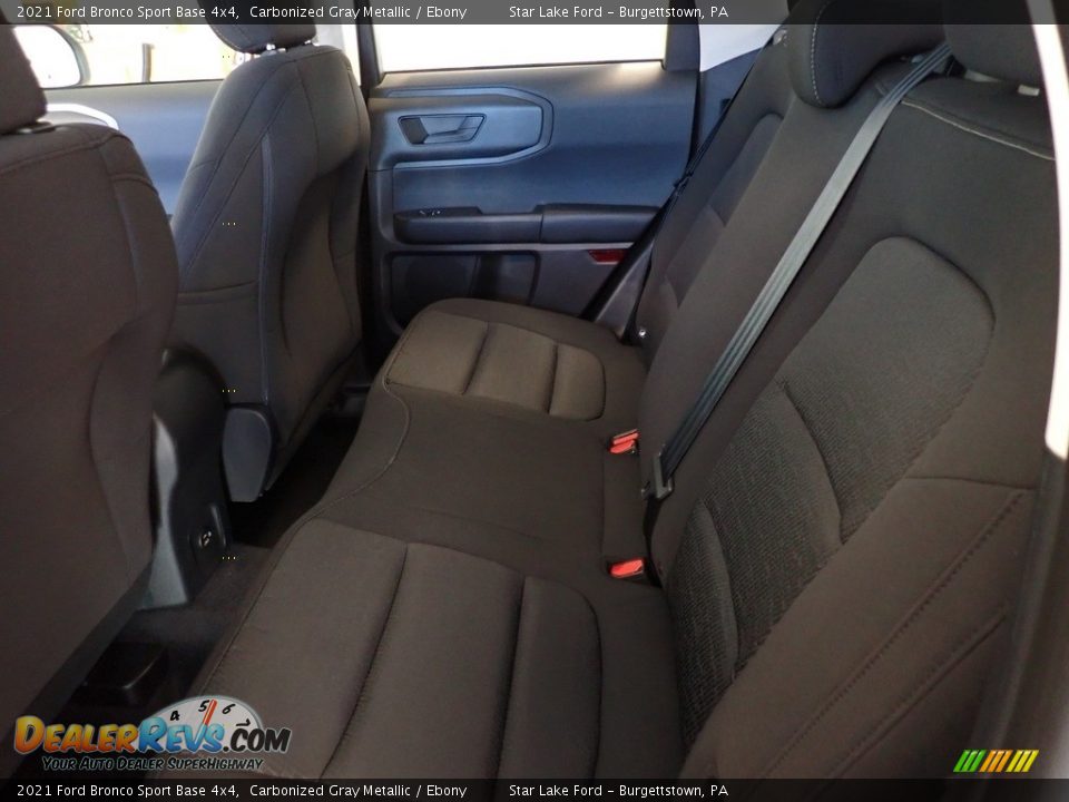 Rear Seat of 2021 Ford Bronco Sport Base 4x4 Photo #10