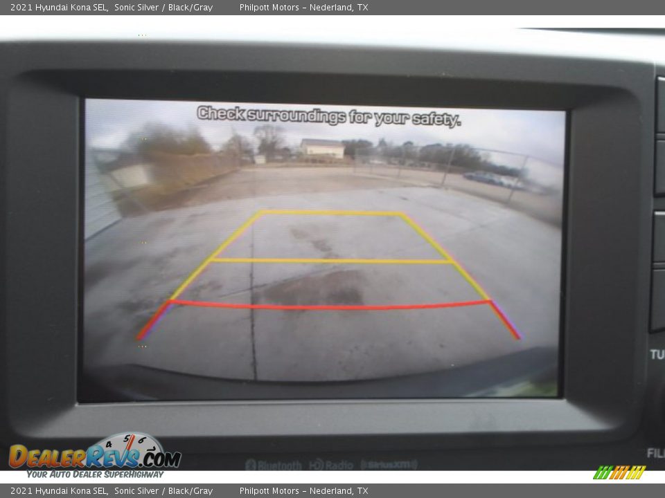 2021 Hyundai Kona SEL Sonic Silver / Black/Gray Photo #18