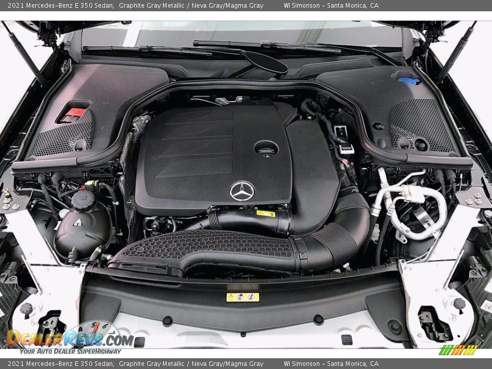 2021 Mercedes-Benz E 350 Sedan Graphite Gray Metallic / Neva Gray/Magma Gray Photo #8