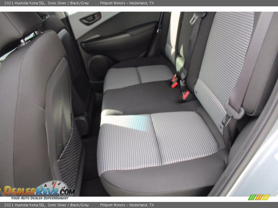 2021 Hyundai Kona SEL Sonic Silver / Black/Gray Photo #20
