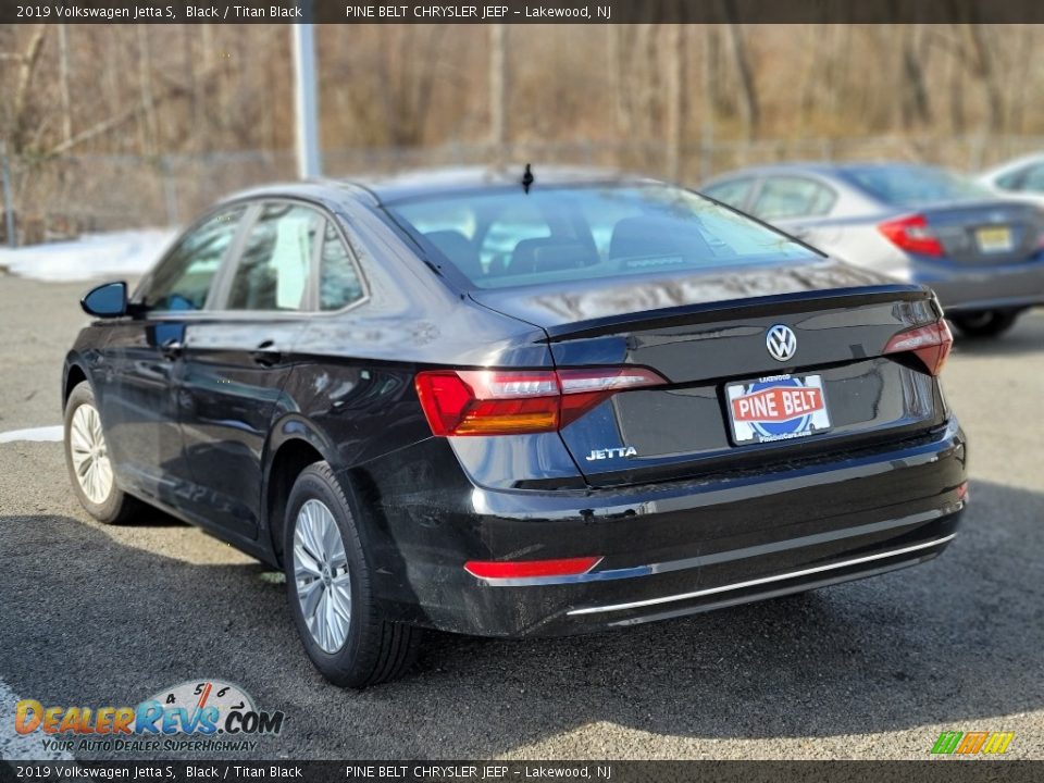 2019 Volkswagen Jetta S Black / Titan Black Photo #5