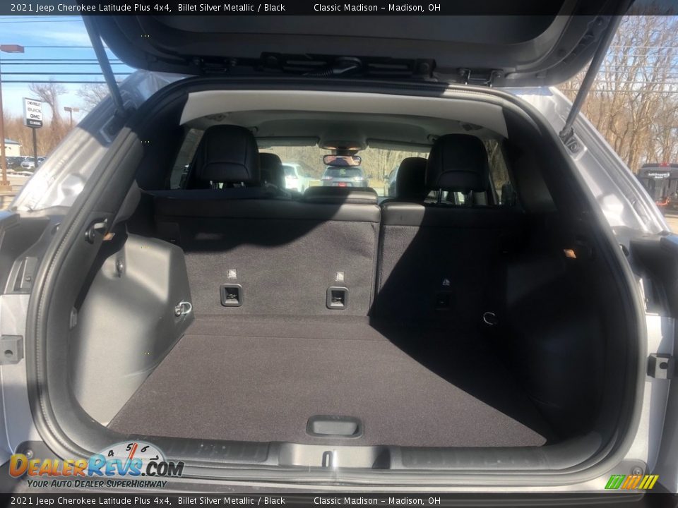 2021 Jeep Cherokee Latitude Plus 4x4 Billet Silver Metallic / Black Photo #12
