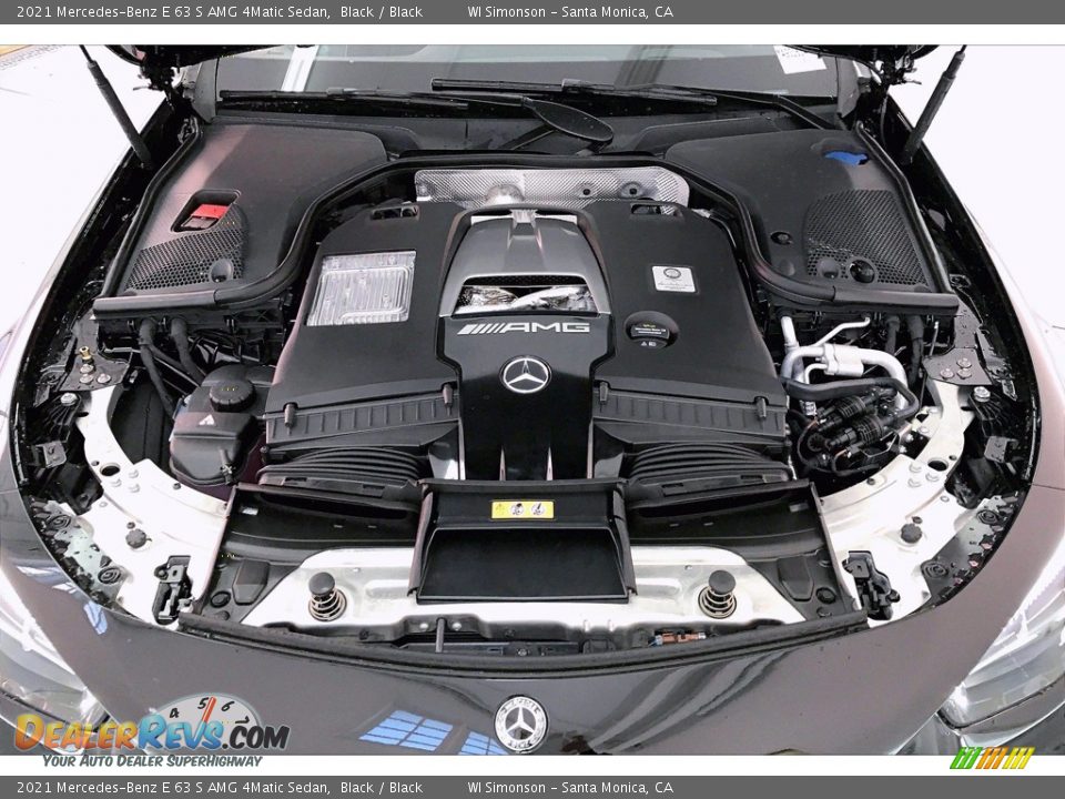 2021 Mercedes-Benz E 63 S AMG 4Matic Sedan 4.0 Liter biturbo DOHC 32-Valve VVT V8 Engine Photo #8