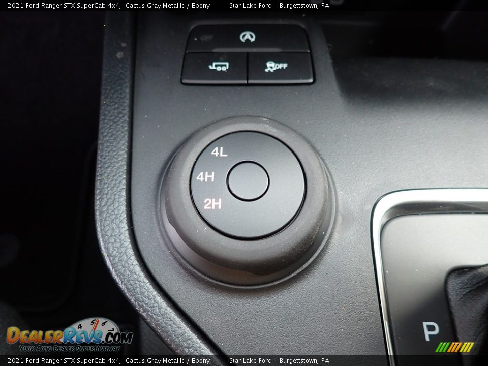 Controls of 2021 Ford Ranger STX SuperCab 4x4 Photo #16