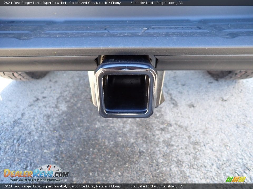 2021 Ford Ranger Lariat SuperCrew 4x4 Carbonized Gray Metallic / Ebony Photo #5