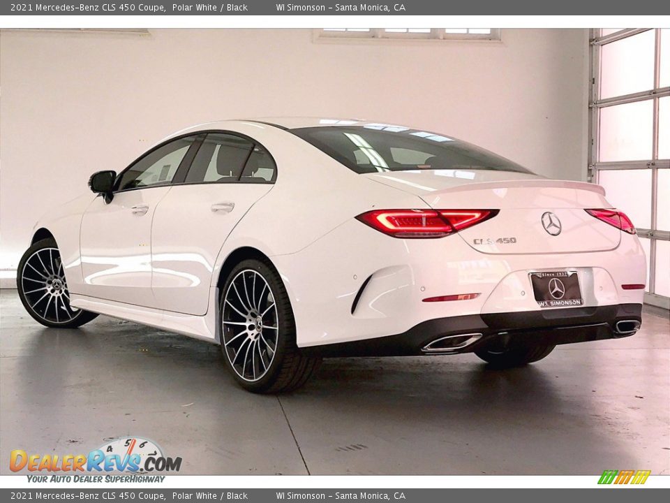 2021 Mercedes-Benz CLS 450 Coupe Polar White / Black Photo #2