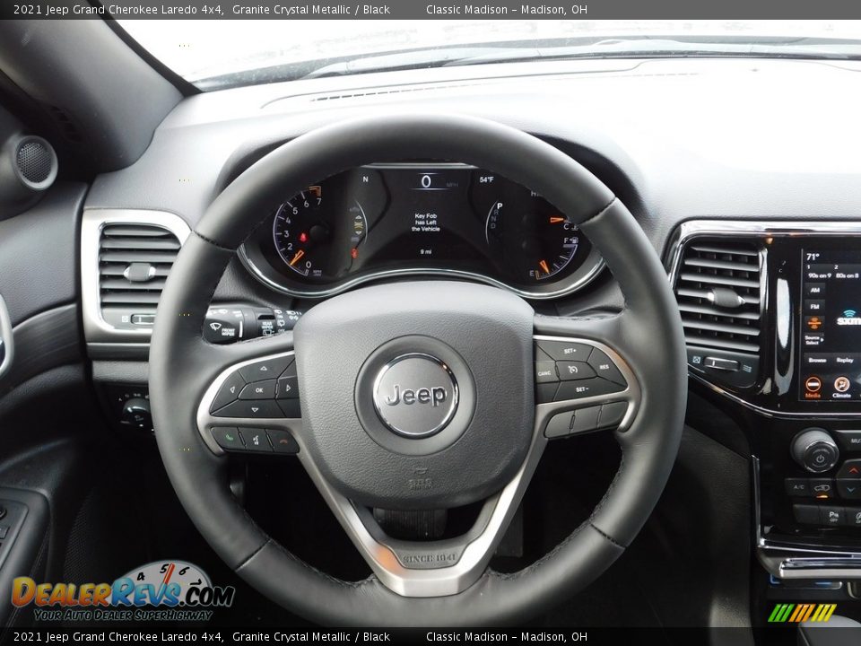 2021 Jeep Grand Cherokee Laredo 4x4 Granite Crystal Metallic / Black Photo #5