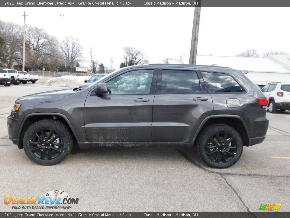 2021 Jeep Grand Cherokee Laredo 4x4 Granite Crystal Metallic / Black Photo #9