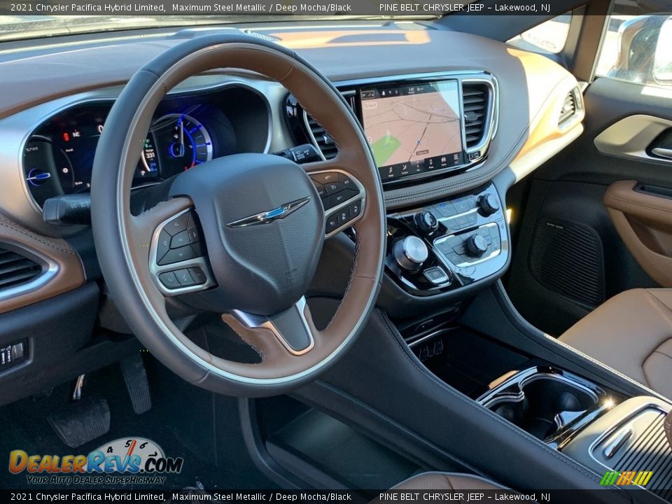 Dashboard of 2021 Chrysler Pacifica Hybrid Limited Photo #12