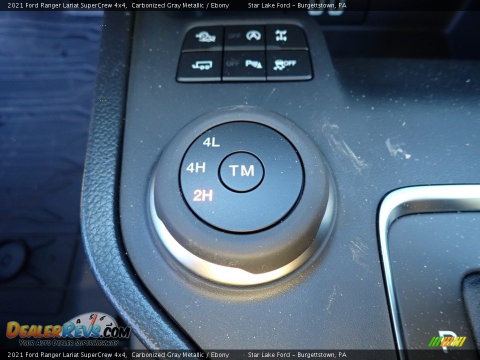 Controls of 2021 Ford Ranger Lariat SuperCrew 4x4 Photo #16