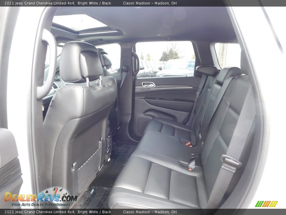 2021 Jeep Grand Cherokee Limited 4x4 Bright White / Black Photo #3