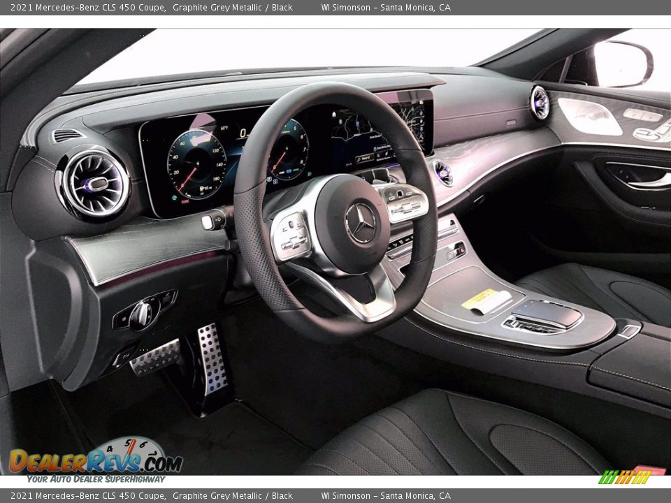 2021 Mercedes-Benz CLS 450 Coupe Graphite Grey Metallic / Black Photo #4