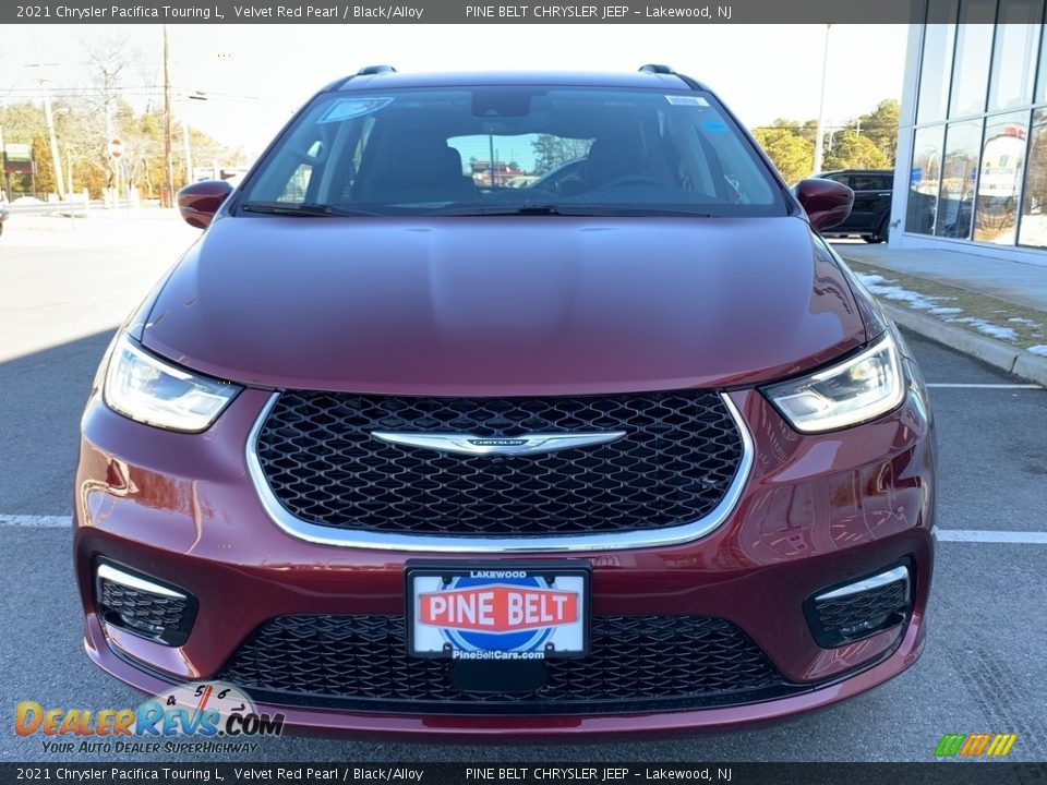 2021 Chrysler Pacifica Touring L Velvet Red Pearl / Black/Alloy Photo #3