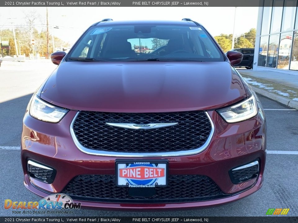 2021 Chrysler Pacifica Touring L Velvet Red Pearl / Black/Alloy Photo #3