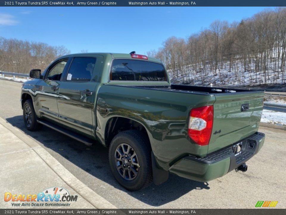 2021 Toyota Tundra SR5 CrewMax 4x4 Army Green / Graphite Photo #2