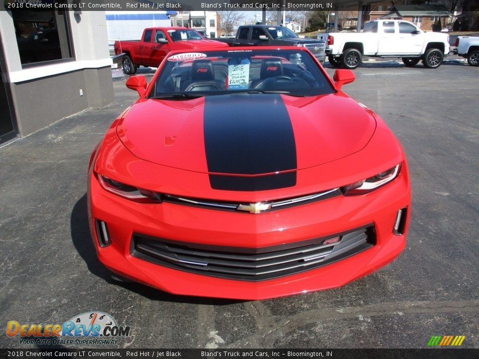 2018 Chevrolet Camaro LT Convertible Red Hot / Jet Black Photo #25