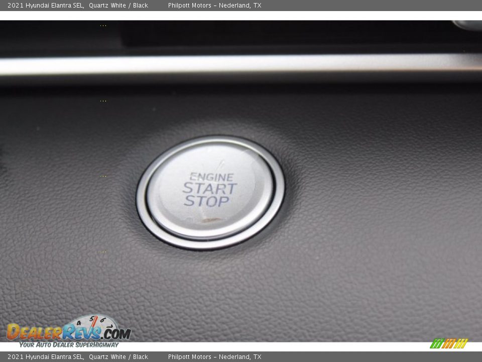 2021 Hyundai Elantra SEL Quartz White / Black Photo #17