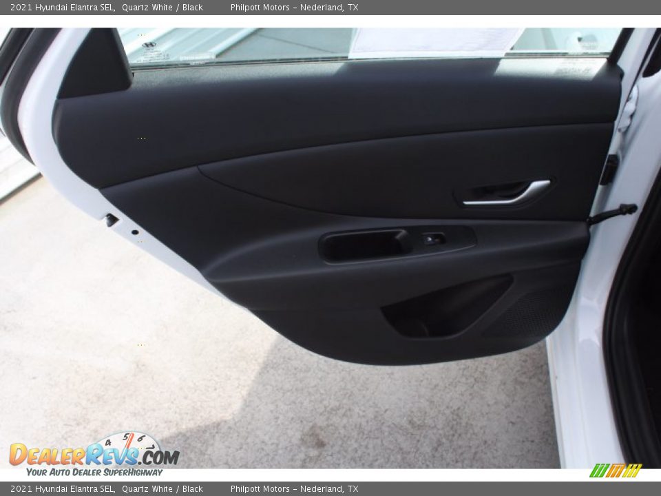 2021 Hyundai Elantra SEL Quartz White / Black Photo #19