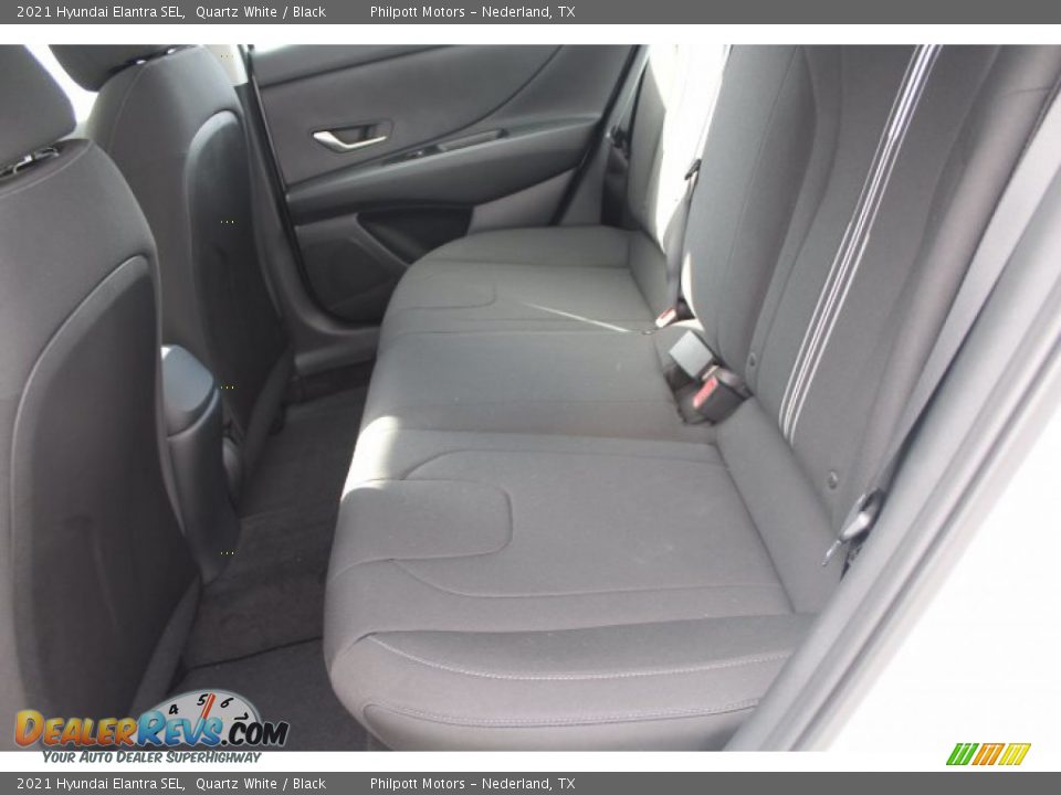 2021 Hyundai Elantra SEL Quartz White / Black Photo #20