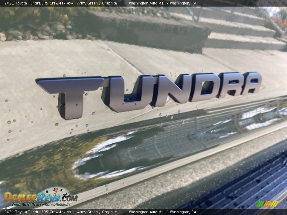 2021 Toyota Tundra SR5 CrewMax 4x4 Army Green / Graphite Photo #26