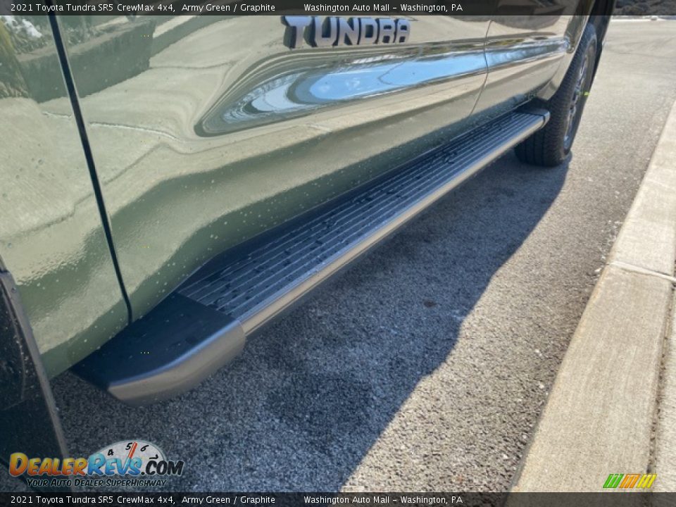 2021 Toyota Tundra SR5 CrewMax 4x4 Army Green / Graphite Photo #27