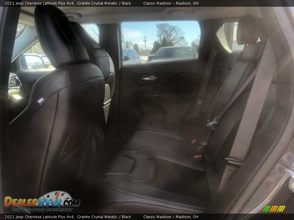 2021 Jeep Cherokee Latitude Plus 4x4 Granite Crystal Metallic / Black Photo #3