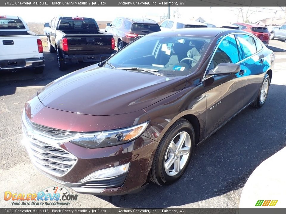 2021 Chevrolet Malibu LS Black Cherry Metallic / Jet Black Photo #7