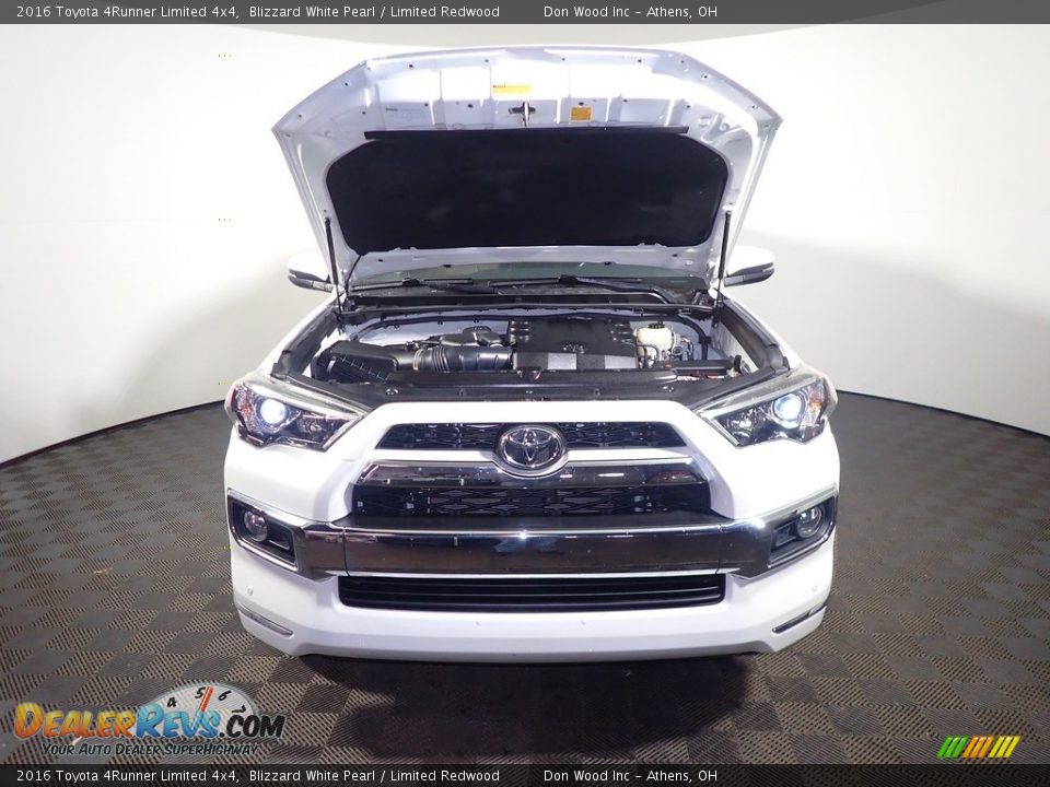 2016 Toyota 4Runner Limited 4x4 Blizzard White Pearl / Limited Redwood Photo #9