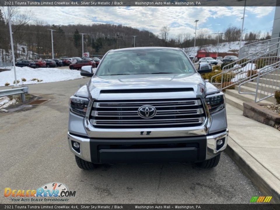 2021 Toyota Tundra Limited CrewMax 4x4 Silver Sky Metallic / Black Photo #12